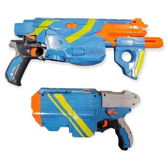 Nerf vortex guns set of 2 - Picture 2 of 7